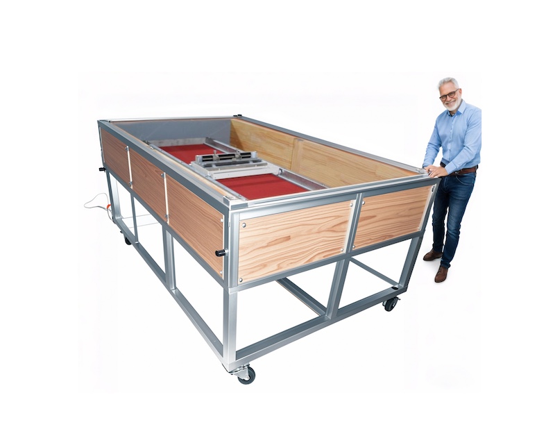 掃地機器人直線除塵測試臺